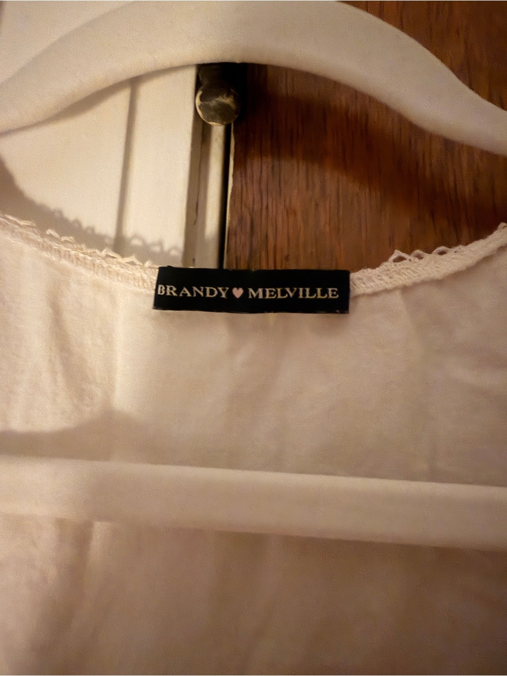 Brandy Melville Cream Mini Dress